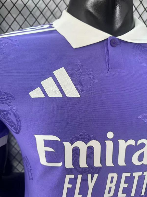 Real Madrid Edición Especial Versión Jugador (Morada, Manga Larga) 4