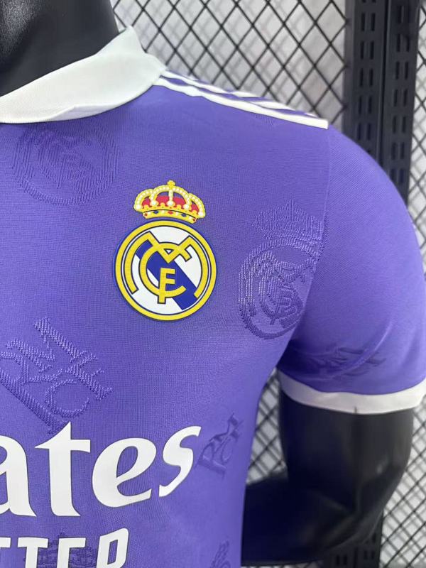 Real Madrid Edición Especial Versión Jugador (Morada, Manga Larga) 5