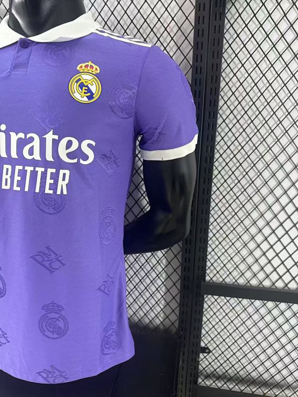 Real Madrid Edición Especial Versión Jugador (Morada, Manga Larga) 7