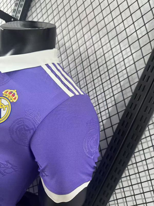 Real Madrid Edición Especial Versión Jugador (Morada, Manga Larga) 9