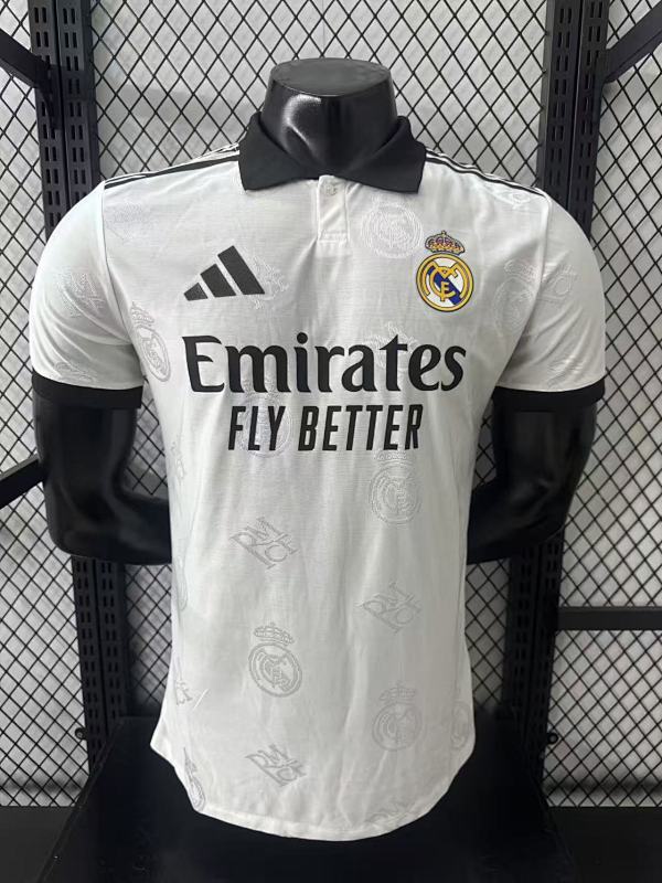 Real Madrid Edición Especial Versión Jugador (Blanca, Manga Larga)