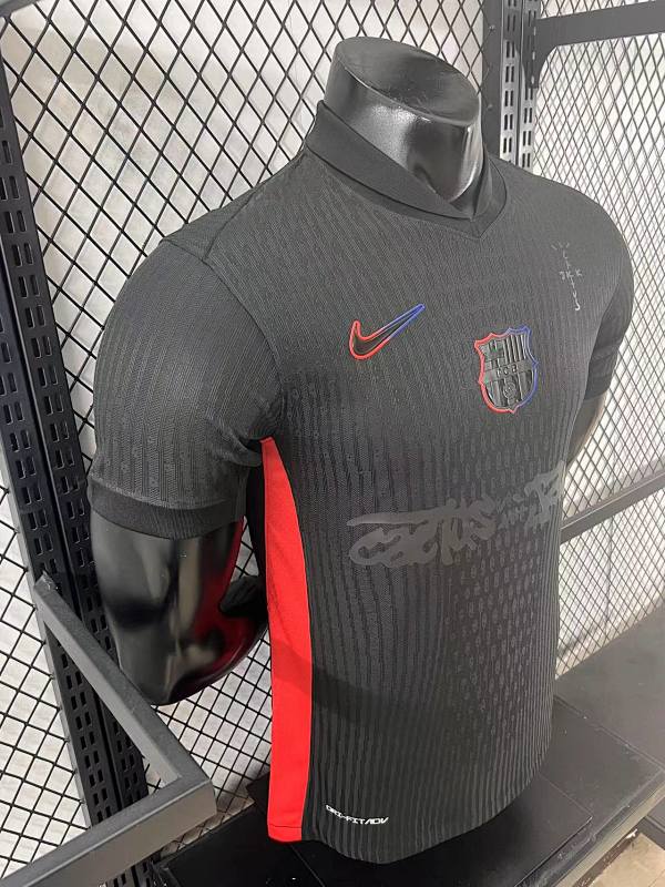 FC Barcelona Visitante Versión Jugador (Negra) 6