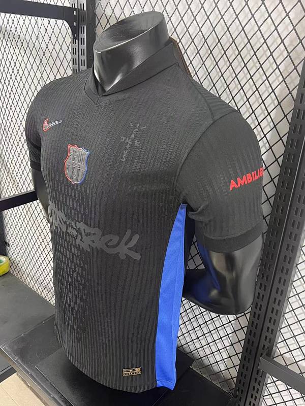FC Barcelona Visitante Versión Jugador (Negra) 7