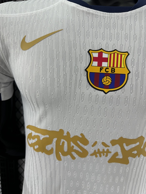 FC Barcelona Edición Especial Diseño 2 Versión Jugador (Blanca) 5