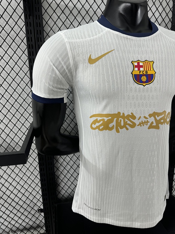 FC Barcelona Edición Especial Diseño 2 Versión Jugador (Blanca) 6