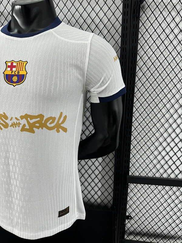 FC Barcelona Edición Especial Diseño 2 Versión Jugador (Blanca) 7