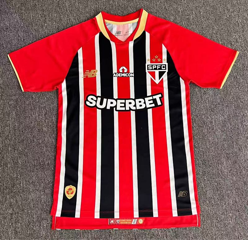 São Paulo Visitante Versión Jugador 2025/26 (Roja) 3