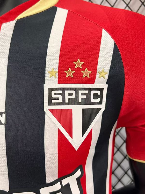 São Paulo Visitante Versión Jugador 2025/26 (Roja) 6