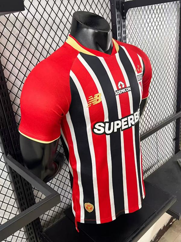 São Paulo Visitante Versión Jugador 2025/26 (Roja) 7