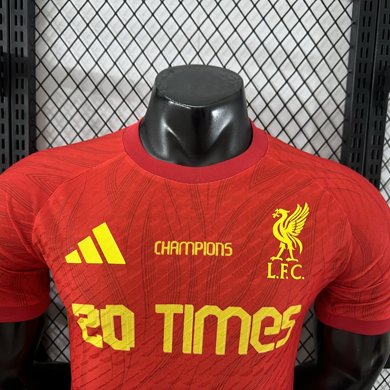 Liverpool Edición Campeones Versión Jugador 2024/25 (Roja) 3
