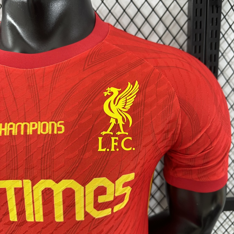 Liverpool Edición Campeones Versión Jugador 2024/25 (Roja) 5