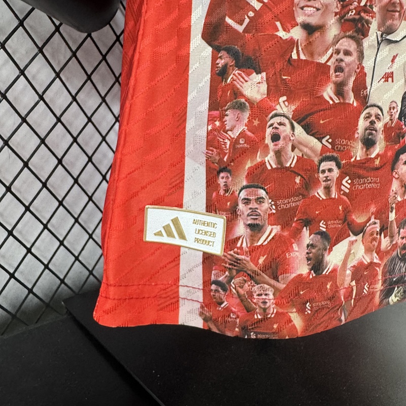 Liverpool Edición Campeones Versión Jugador 2024/25 (Roja) 8