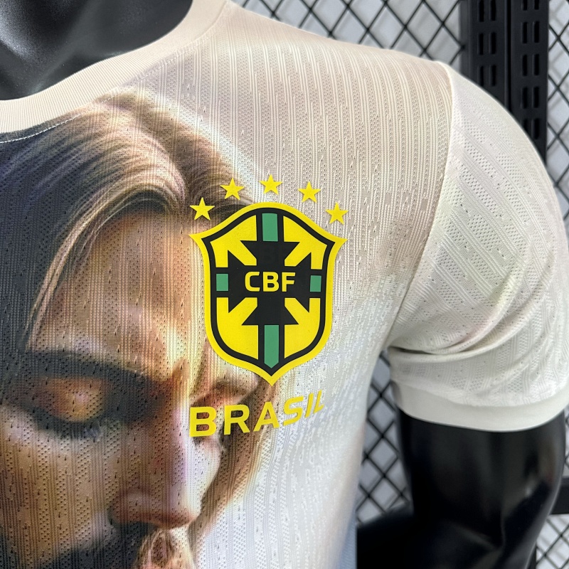Brasil Edición Especial Diseño 2 Versión Jugador (Blanca) 5