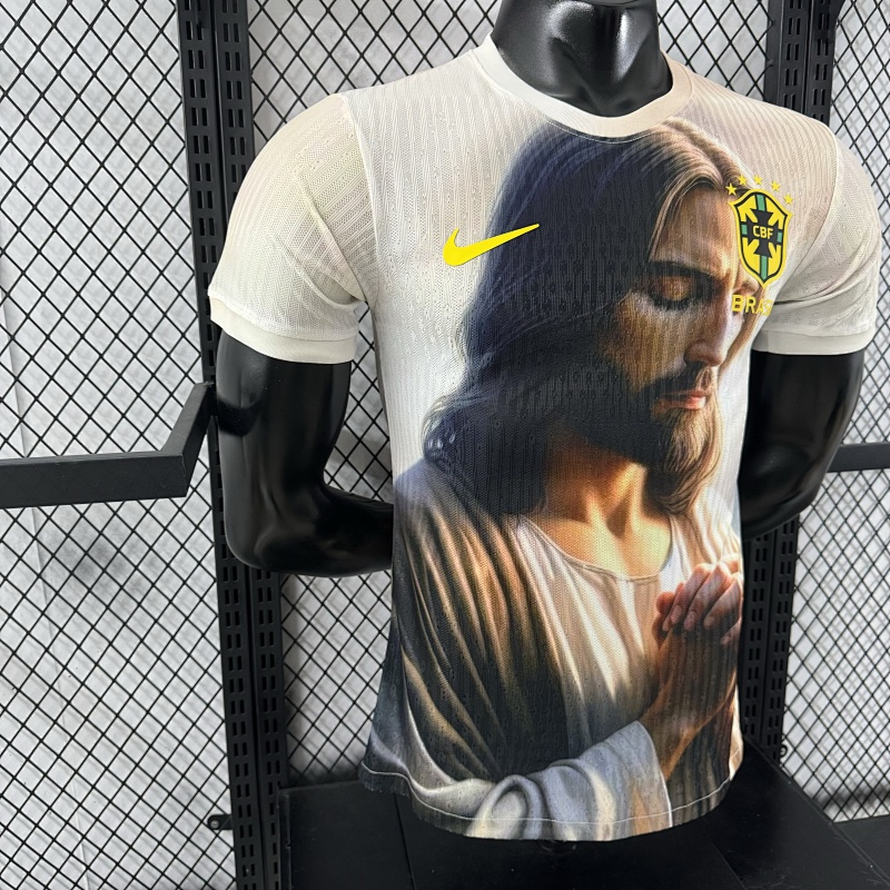 Brasil Edición Especial Diseño 2 Versión Jugador (Blanca) 6