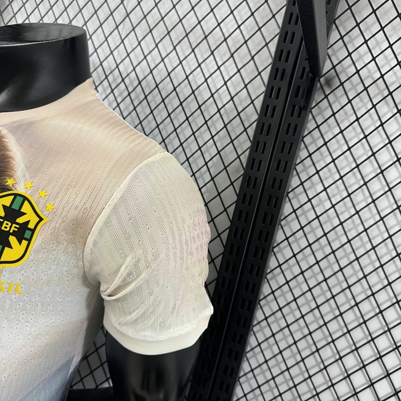 Brasil Edición Especial Diseño 2 Versión Jugador (Blanca) 9