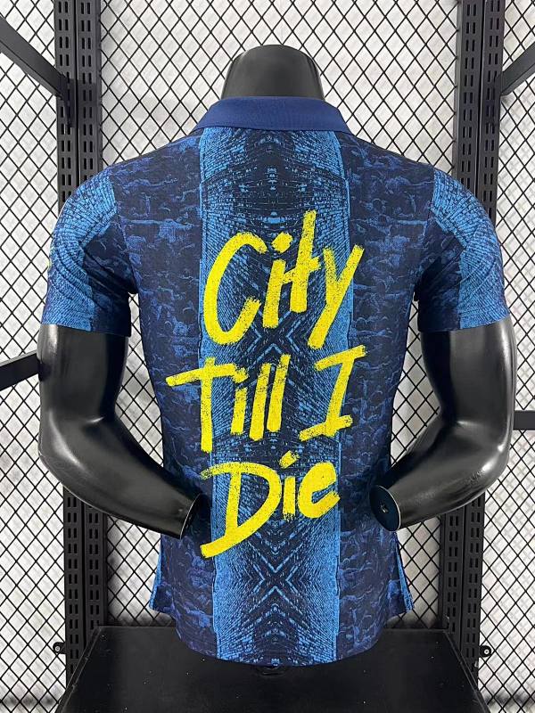 Manchester City Edición Especial Versión Jugador (Azul) 2