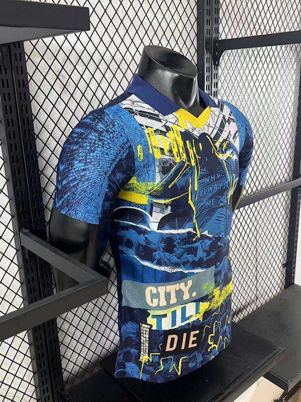 Manchester City Edición Especial Versión Jugador (Azul) 4