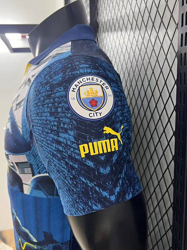 Manchester City Edición Especial Versión Jugador (Azul) 6