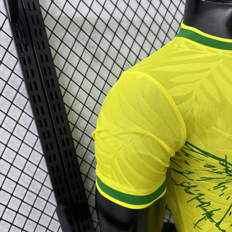 Brasil Edición Especial Diseño 4 Versión Jugador (Amarilla) 8