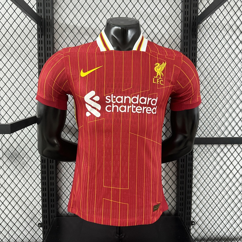 Liverpool Local Versión Jugador 2024/25 (Roja)