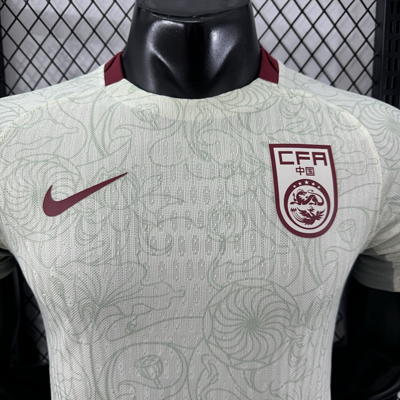 China Visitante Versión Jugador 2025/26 (Blanca) 3