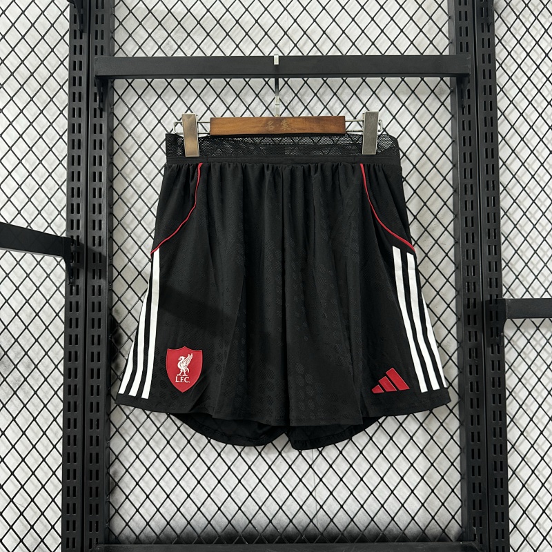 Liverpool Short Local Versión Jugador 2025/26 (Negro)