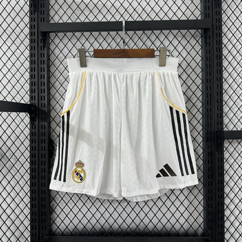 Real Madrid Short Local Versión Jugador 2025/26 (Blanco)