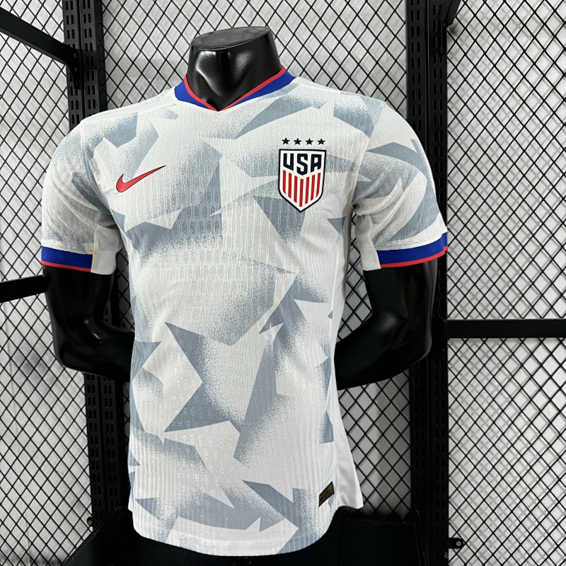 Estados Unidos Local Versión Jugador 2025 (Blanca) 7