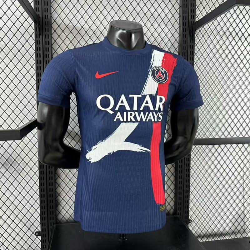 Paris Saint-Germain Edición Especial Diseño 2 Versión Jugador (Azul Marino) 6