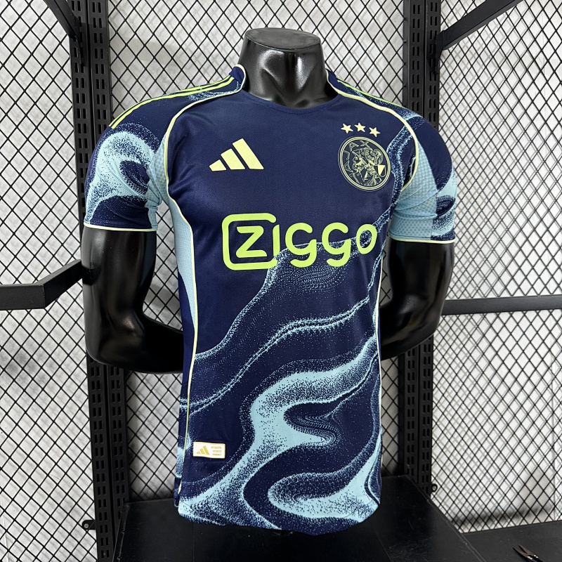 Ajax Visitante Versión Jugador 2025/26 (Azul Marino) 6