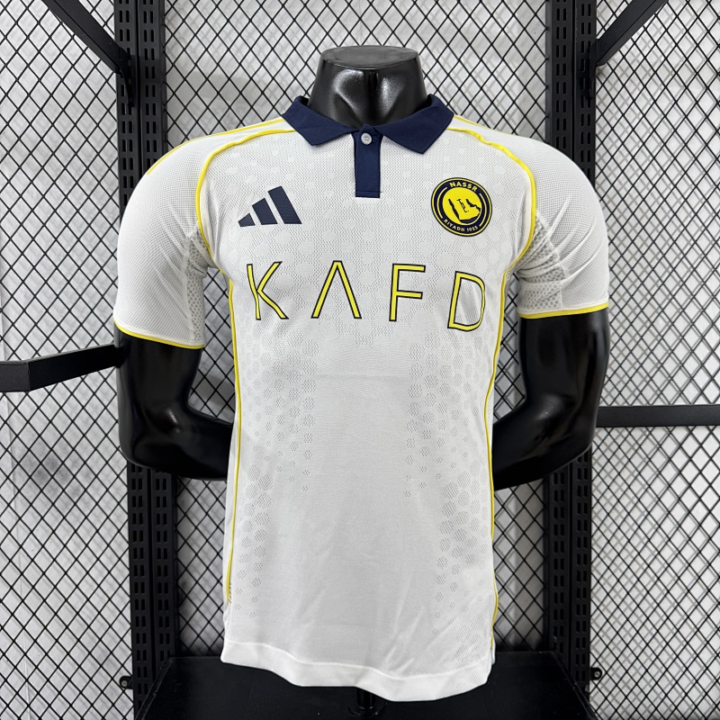 Al Nassr Tercera Versión Jugador 2025/26 (Blanca)