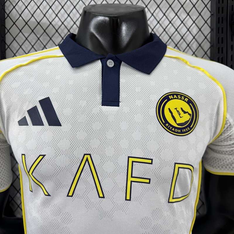 Al Nassr Tercera Versión Jugador 2025/26 (Blanca) 3