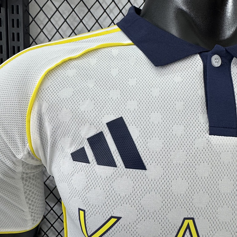 Al Nassr Tercera Versión Jugador 2025/26 (Blanca) 4