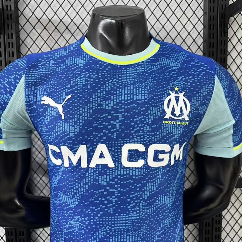 Olympique de Marseille Tercera Versión Jugador 2025/26 (Azul) 3