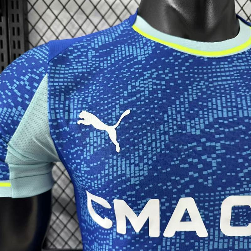 Olympique de Marseille Tercera Versión Jugador 2025/26 (Azul) 4