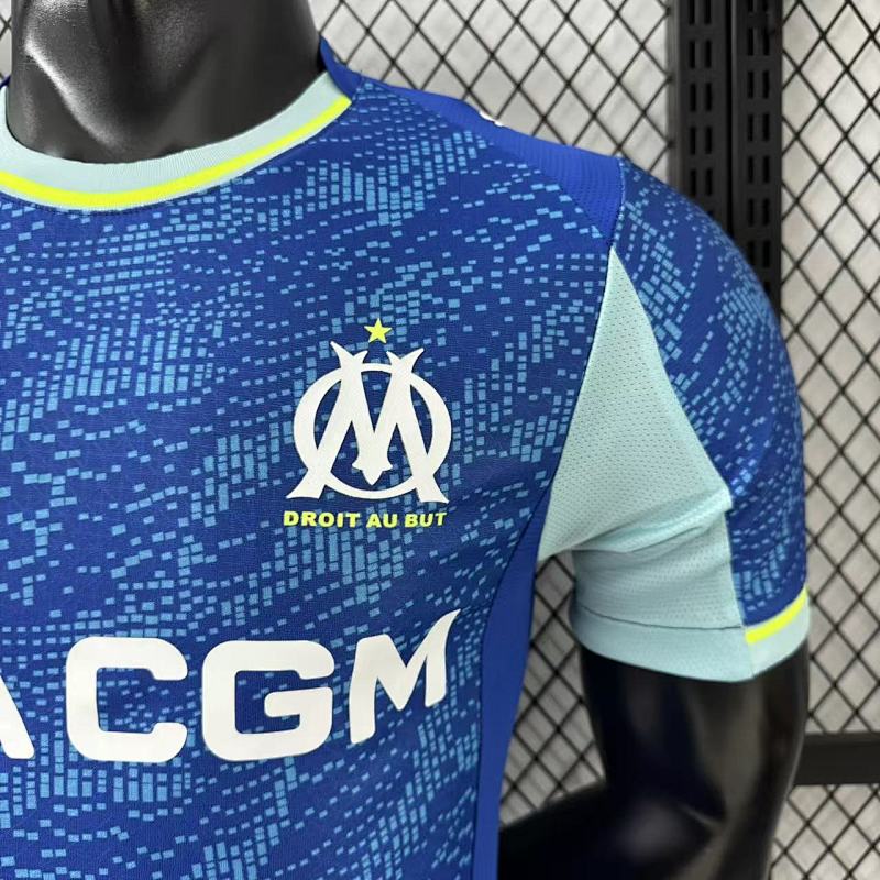 Olympique de Marseille Tercera Versión Jugador 2025/26 (Azul) 5