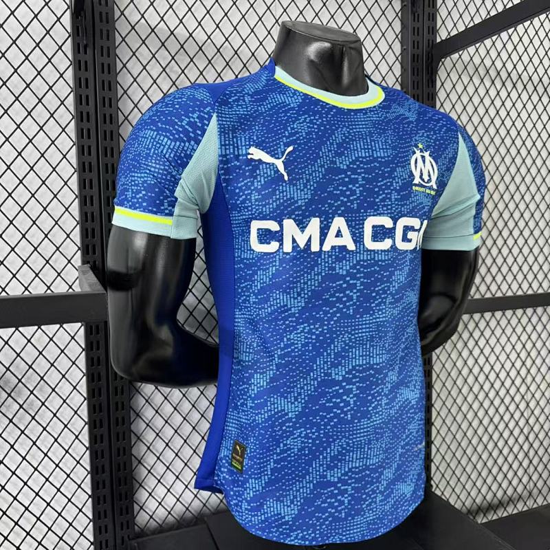 Olympique de Marseille Tercera Versión Jugador 2025/26 (Azul) 6