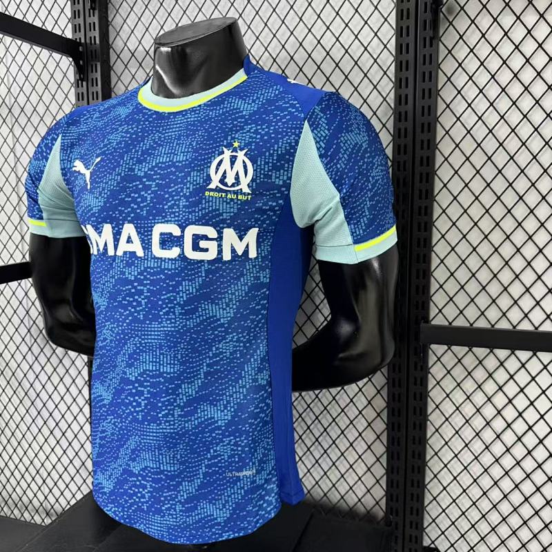 Olympique de Marseille Tercera Versión Jugador 2025/26 (Azul) 7