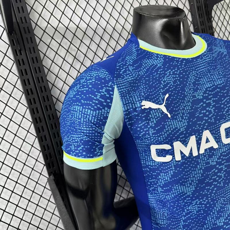 Olympique de Marseille Tercera Versión Jugador 2025/26 (Azul) 8