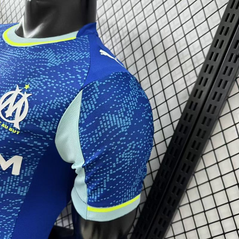 Olympique de Marseille Tercera Versión Jugador 2025/26 (Azul) 9