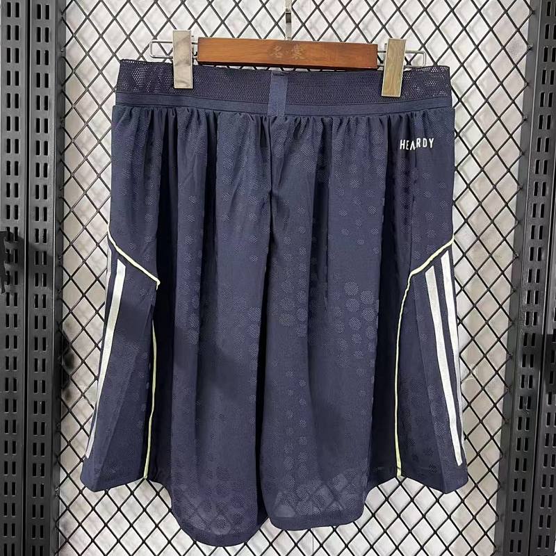 Real Madrid Short Visitante Versión Jugador 2025/26 (Azul Marino) 2