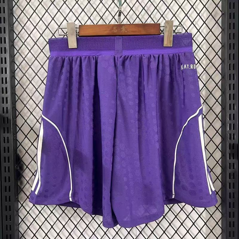 Manchester United Short Visitante Versión Jugador 2025/26 (Morado) 2