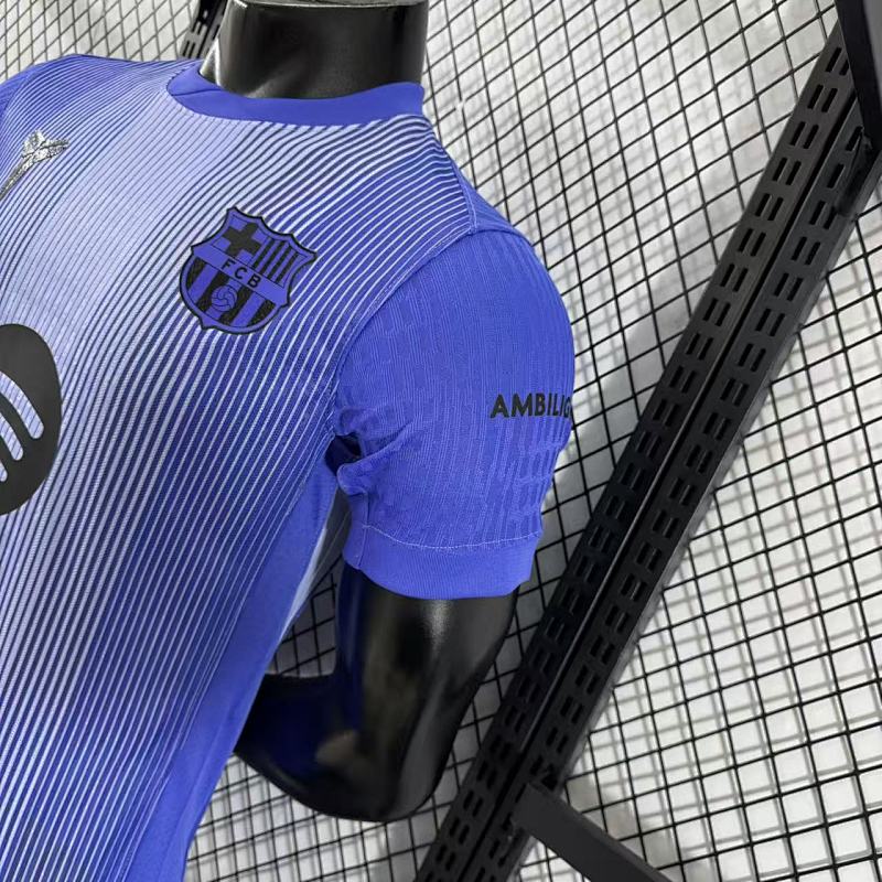 FC Barcelona Camiseta de Entrenamiento Versión Jugador 2025/26 (Morada) 9