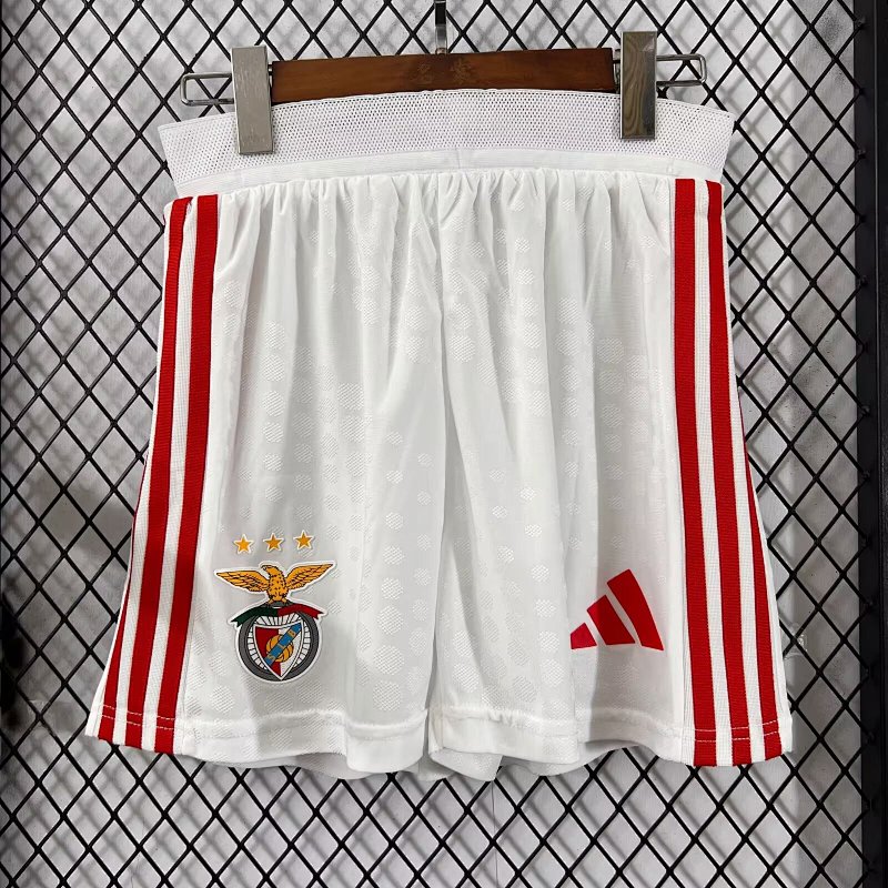 Benfica Short Local Versión Jugador 2025/26 (Blanco)