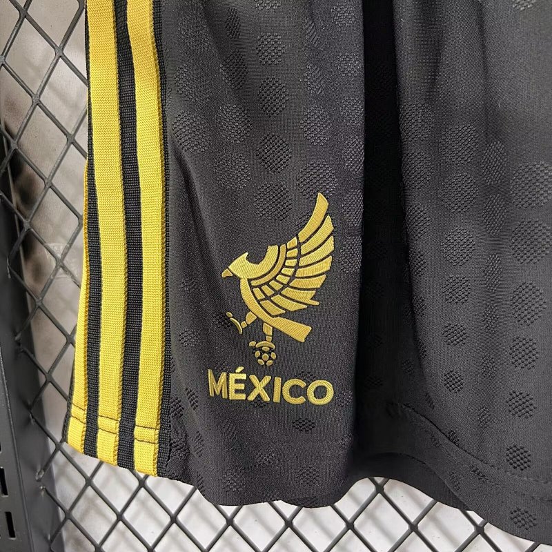México Short Aniversario Versión Jugador (Negro) 3