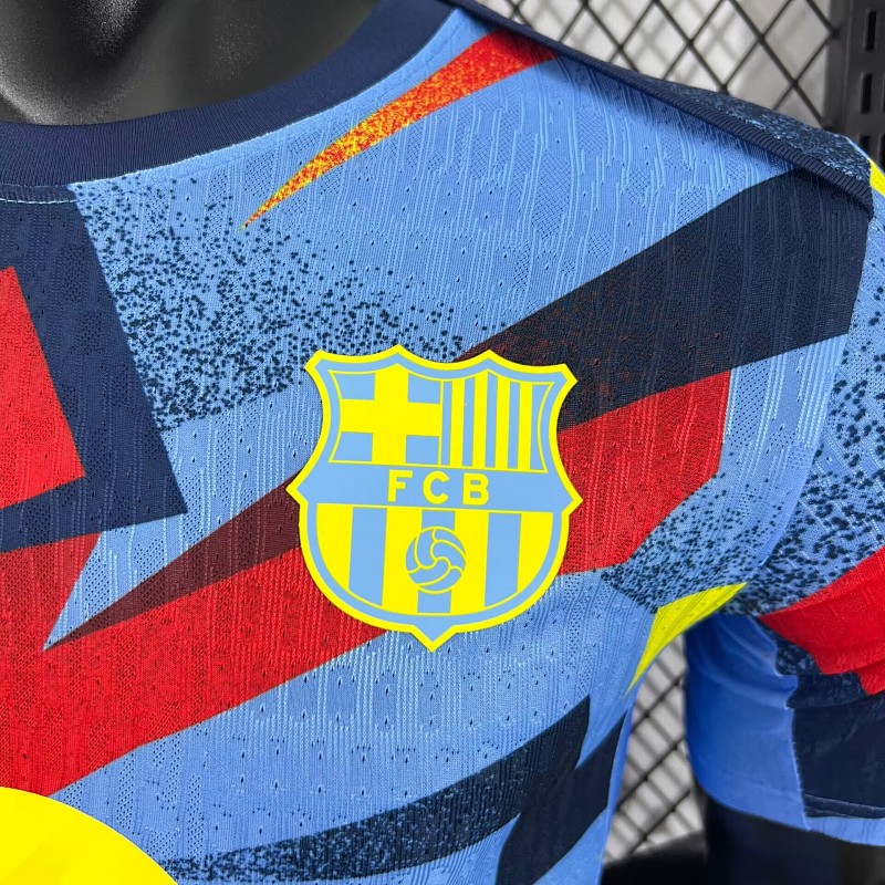FC Barcelona Portero Versión Jugador 2025/26 (Azul) 4