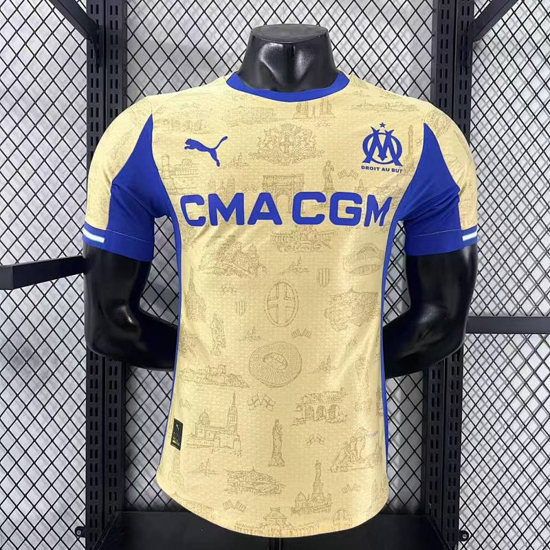 Olympique de Marseille Cuarta Versión Jugador 2025/26 (Beige)