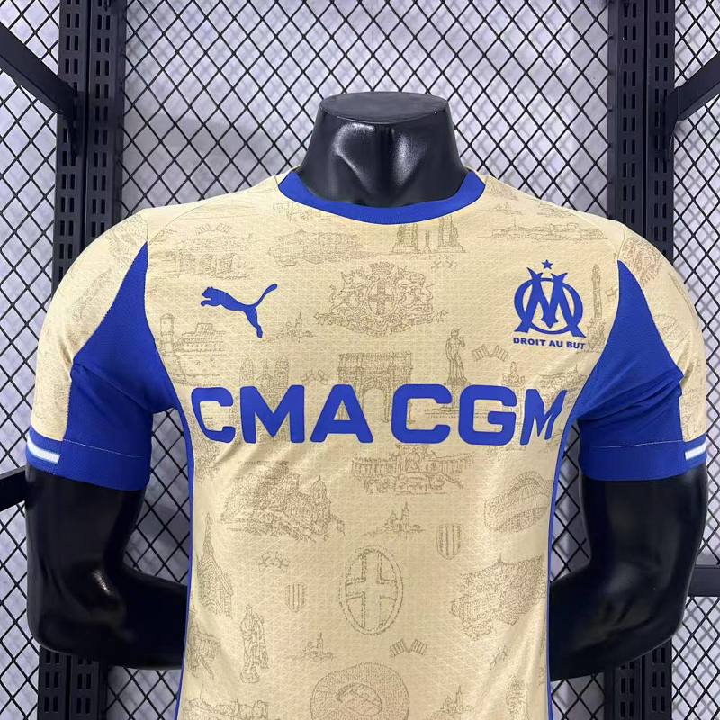 Olympique de Marseille Cuarta Versión Jugador 2025/26 (Beige) 3