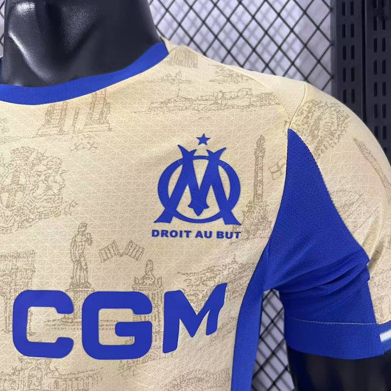 Olympique de Marseille Cuarta Versión Jugador 2025/26 (Beige) 5