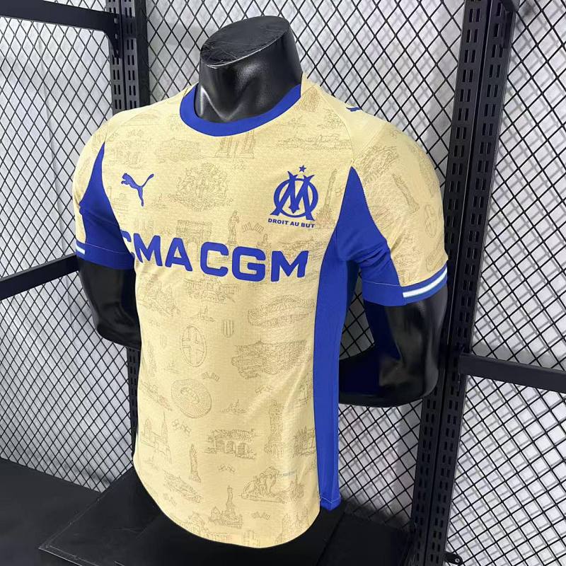Olympique de Marseille Cuarta Versión Jugador 2025/26 (Beige) 7